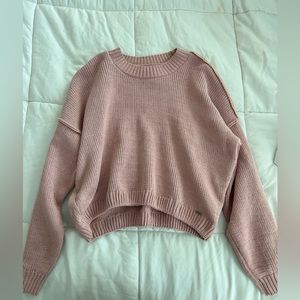 Hollister blush sweater